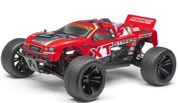  Maverick MV12622 Strada Red XT 1/10 4WD Brushless Electric Truggy RC Car 